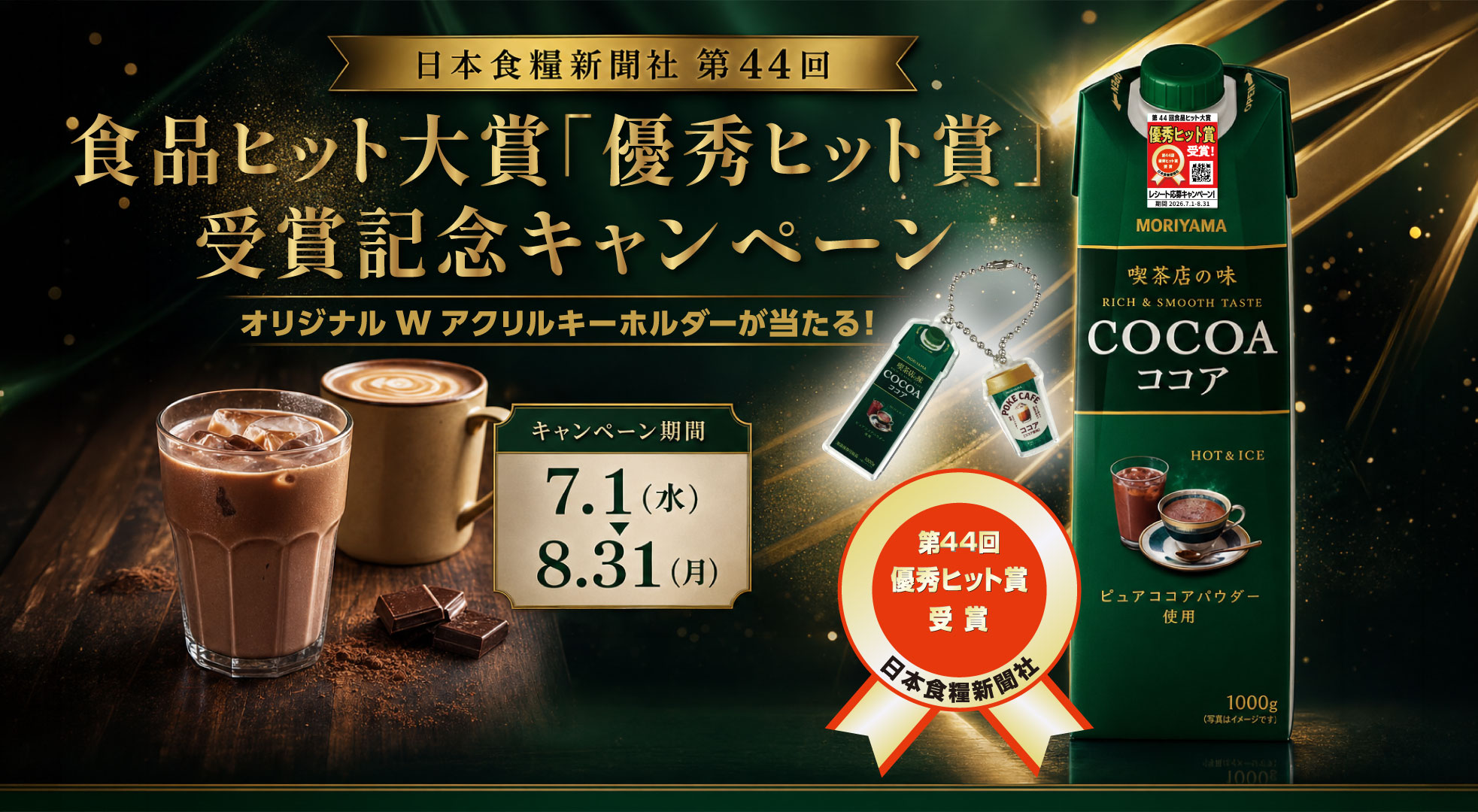 ヒット賞受賞記念オリジナルキーホルダープレゼントキャンペーン